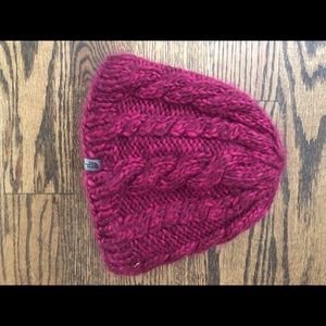North Face fleece lined beanie
